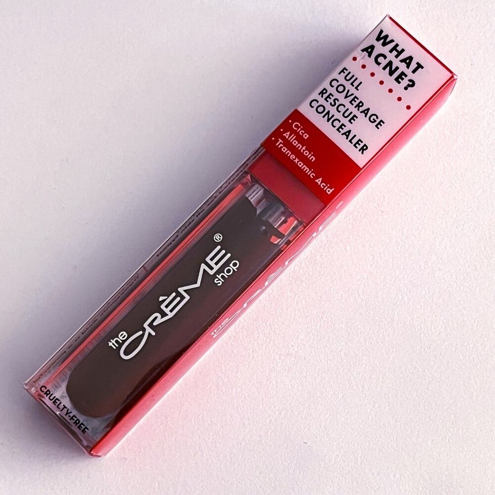 The Creme Shop Full Coverage Concealer Mask Treat Acne Brighten Skin Deep 60